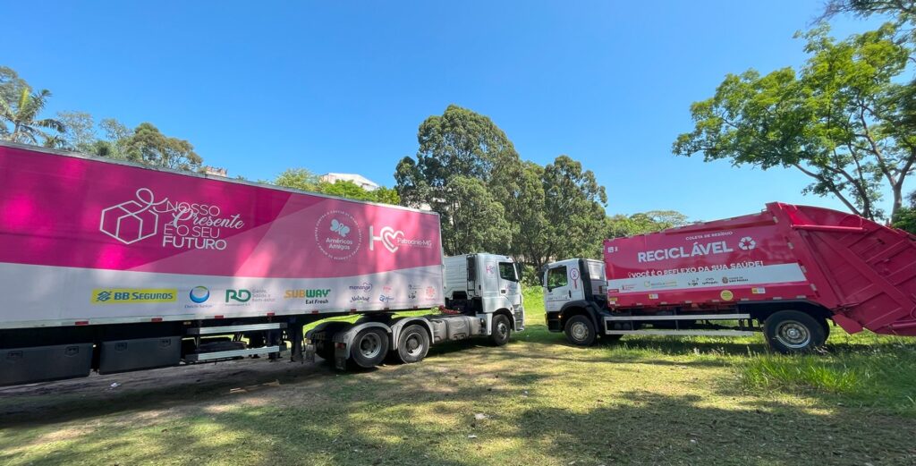 Ação Outubro Rosa em Parada de Taipas