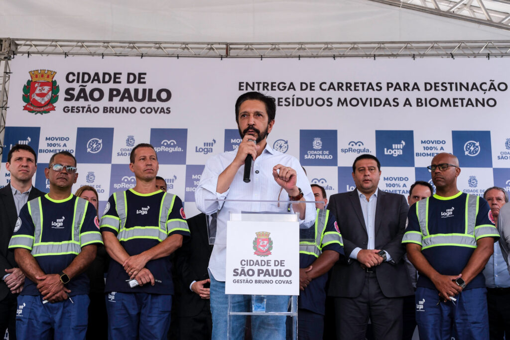 Ricardo Nunes fala no evento