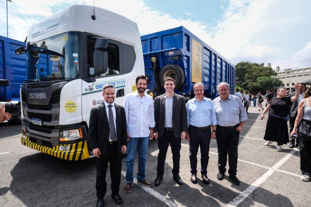 João Manoel, Ricardo Nunes, Domenico Granata e demais autoridades